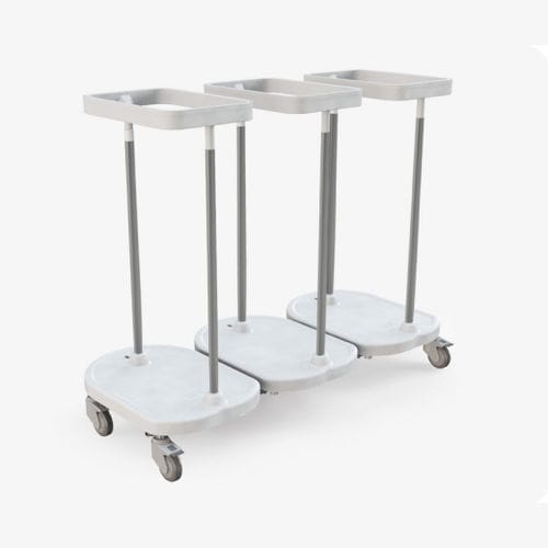 Dirty linen trolley - LBC3 - Conf Industries - medical / cleaning / laundry