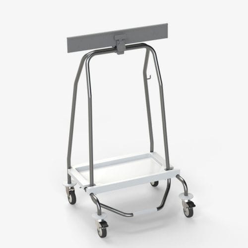 Dirty linen trolley - SHUT - Conf Industries - medical / transport / laundry