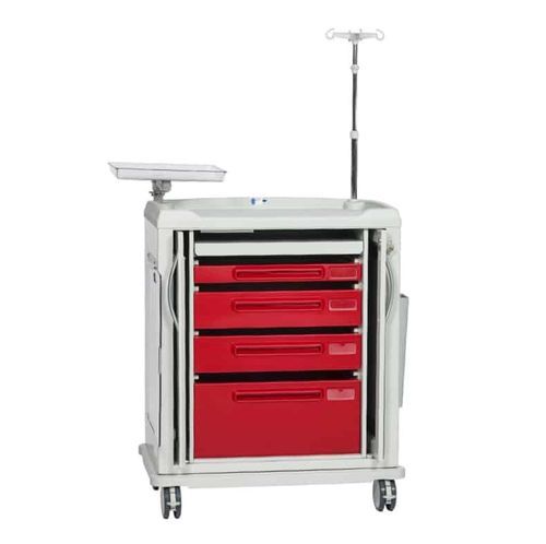 Emergency trolley - Universal - Conf Industries - multi-function / aluminum / plastic