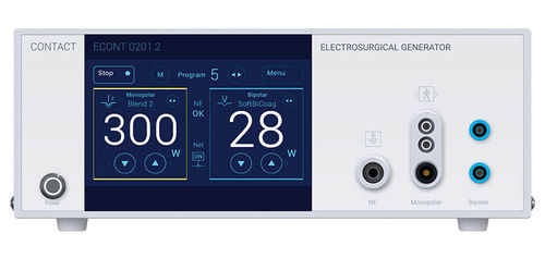High-frequency electrosurgical unit - ECONT 0201.2 - Contact Co. - monopolar cutting / monopolar coagulation / bipolar coagulation