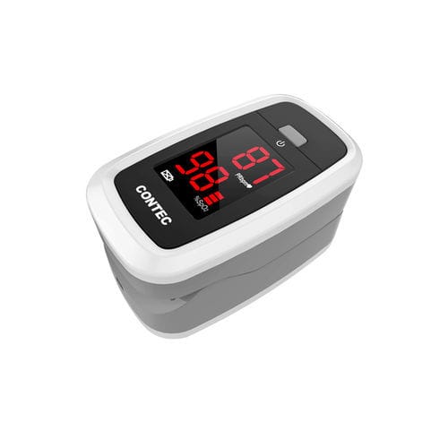 Fingertip pulse oximeter - CMS50DL1  - Contec Medical Systems - medical / battery-powered / white