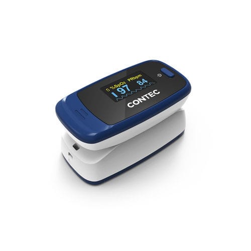 Fingertip pulse oximeter - CMS50D2-2 - Contec Medical Systems - medical / home care / battery-powered