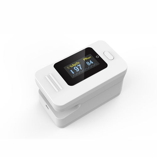 Fingertip pulse oximeter - CMS50D4  - Contec Medical Systems - medical / battery-powered / white
