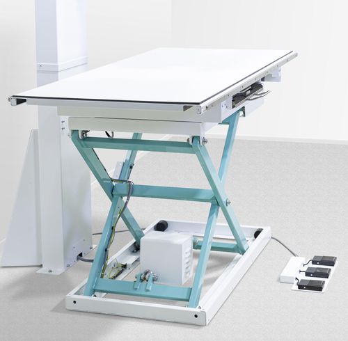 Height-adjustable veterinary X-ray table - Vetelev  - CONTROL-X Medical