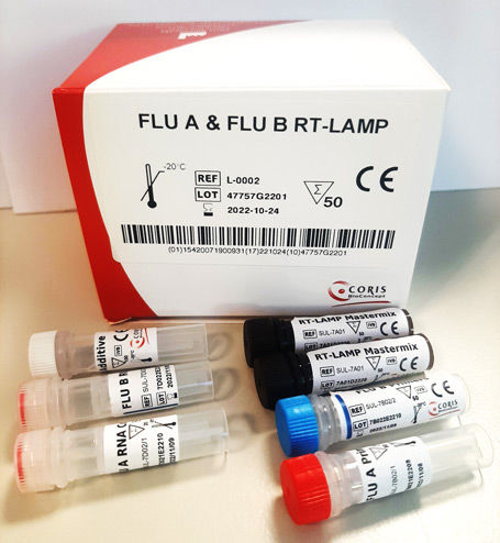 Solution reagent kit - L‑0002 - Coris BioConcept - diagnostic / influenza A / influenza B