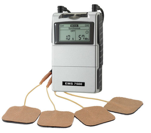 Electric stimulator - EMS 7500 2nd Edition - Compass Health Brands - hand-held / EMS / 2-channel