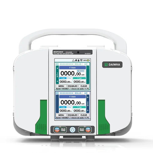 2-channel infusion pump - DI-6200V - DAIWHA - volumetric / portable