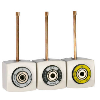 Medical gas outlet - BS 5682 - DELTA P 