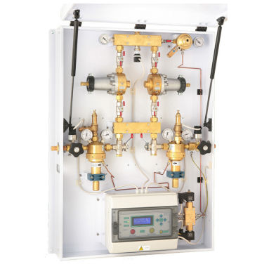 Double stage medical gas supply unit - C-2210M-2251M - DELTA P  - microprocessor-controlled
