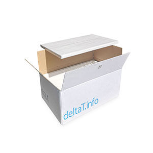 Transport packaging box - B 1200 01 - delta T - Gesellschaft für Medizintechnik - biological samples / for pharmaceutical products / for vaccines