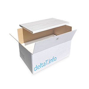 Transport packaging box - B 1200 02 - delta T - Gesellschaft für Medizintechnik - biological samples / for pharmaceutical products / for vaccines