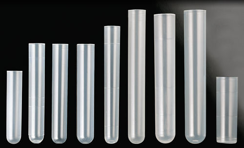 Laboratory test tube - 400500 - Deltalab - polypropylene / graduated