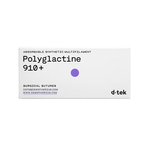 Absorbable suture thread - PGLA - PLUS - Demophorius Healthcare - general surgery / plastic surgery / urogynecological surgery