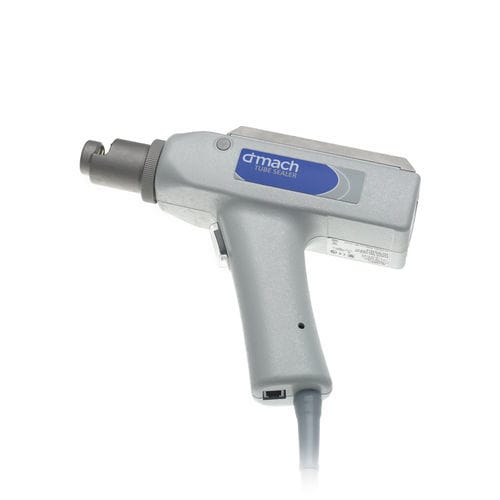 Automatic sealer - D-mach - Demophorius Healthcare - for blood bag tubes / portable / battery-operated