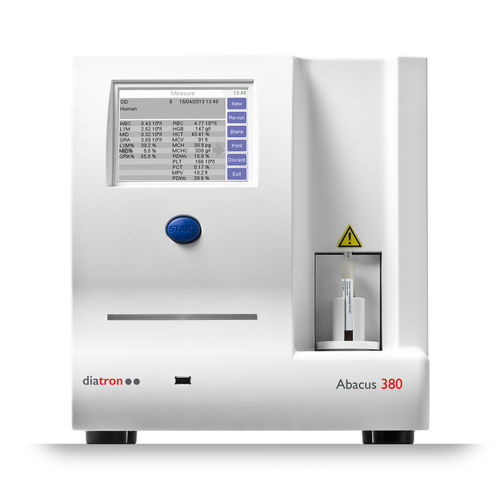 Automatic hematology analyzer - Abacus 380 - Diatron - benchtop / 22-parameter / 3-part differentiation