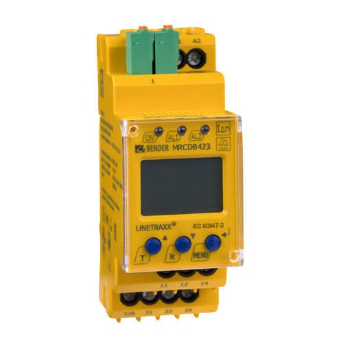 TN monitoring device - LINETRAXX® MRCDB423 - Bender - electrical safety / for medical IT systems