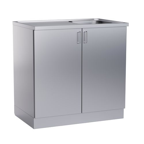 Modular cabinet - Discher Technik  - on casters / with shelf / with drawer