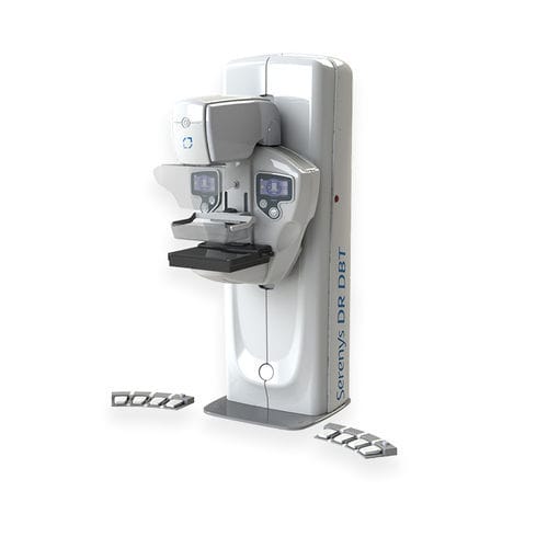 Digital breast tomosynthesis mammography unit - SERENYS DR DBT - DMS Imaging - for stereotactic breast biopsies