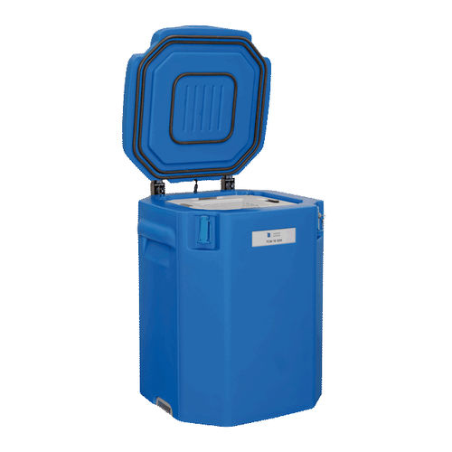 Vaccine refrigerator - TCW15SDD - B Medical Systems - chest / 1-door / solar-powered