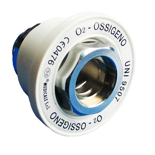 Medical gas pipeline system outlet - UNI  - DZ Medicale   - medical gas