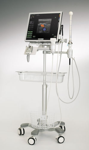 Portable, with trolley ultrasound system - ALBIT ERUS  - Echo-Son - for colorectal ultrasound imaging / B/W / color doppler