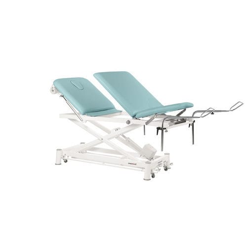 Gynecology examination table - C7582 series - Ecopostural - adult / hydraulic / with adjustable backrest