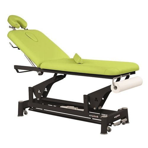 Electric examination table - C5602 series - Ecopostural - height-adjustable / green