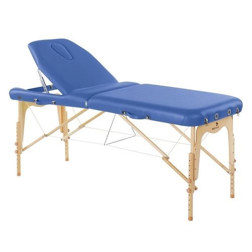 Mechanical massage table - C3614 - Ecopostural - portable / with adjustable height backrest / 2-section