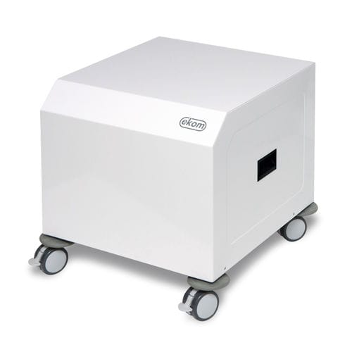 Laboratory air compressor - DK50-10 S/M - EKOM spol - membrane / on casters / with air dryer