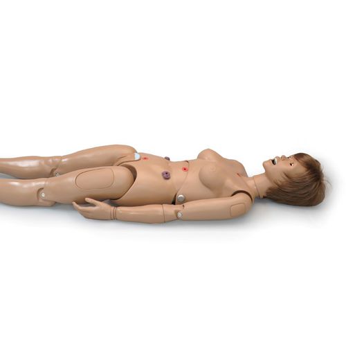 Nursing care training manikin - R17600 - Erler-Zimmer - injection / intramuscular injection / tracheotomy