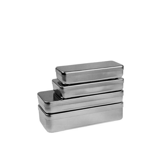 Instrument sterilization cassette - ES series - Ermis MedTech GmbH - non-perforated / stainless steel