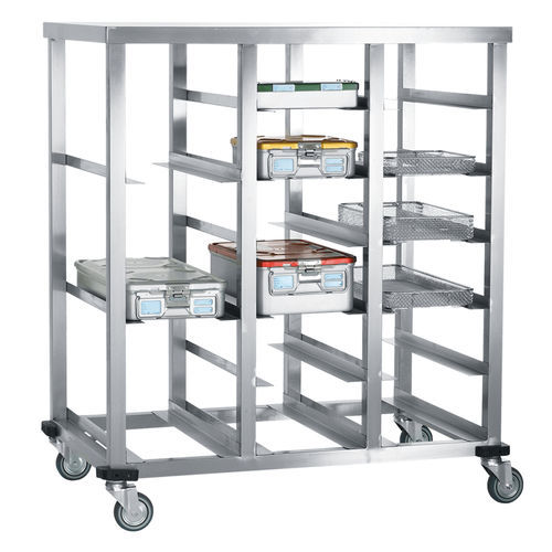 Sterilization container trolley - ER-1375 - ERYIGIT Medical Devices ...