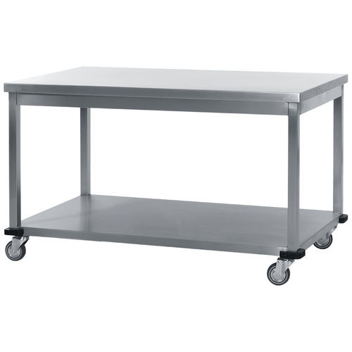 Work table - ER-11 series - ERYIGIT Medical Devices  - medical instrument packing / rectangular / on casters