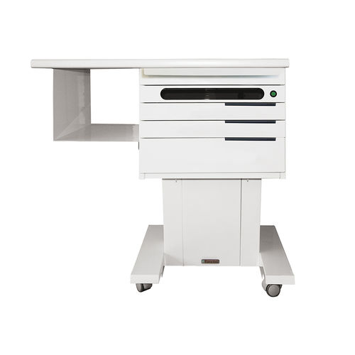 ENT workstation - SW2 P-UV - Euroclinic MediCare Solutions - podiatry / with shelves / on casters