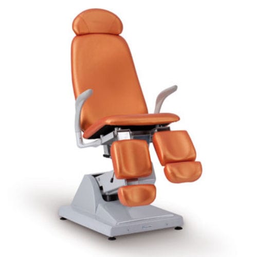Podiatry examination chair - Podopeg/E  - Euroclinic MediCare Solutions - mechanical / electropneumatic / with legrest