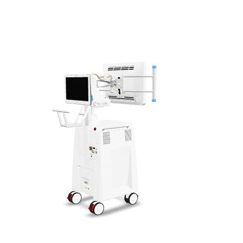 Medical trolley - Eurocolumbus - for monitors / transport / with monitor support