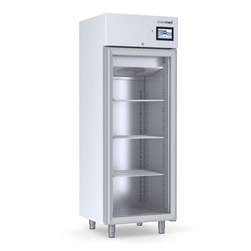 Pharmacy refrigerator - MPR 530 - EVERmed  - cabinet / 1-door / with glass door