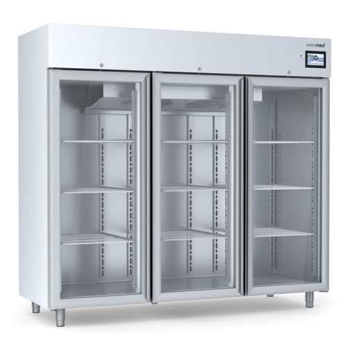Pharmacy refrigerator - MPR 2100  - EVERmed  - cabinet / 3 doors / with glass door