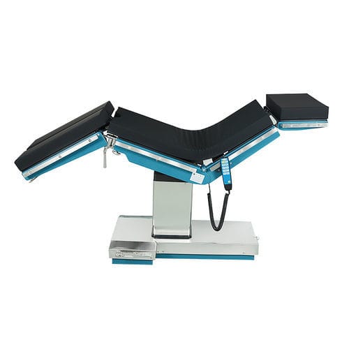 Universal operating table - STRATOS A2 - FAMED Lódz - hydraulic / adjustable height / with legrest