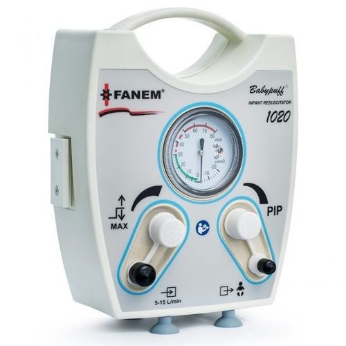 Manual resuscitation system - Babypuff® 1020 - Fanem - trolley-mounted / with oxygen mask