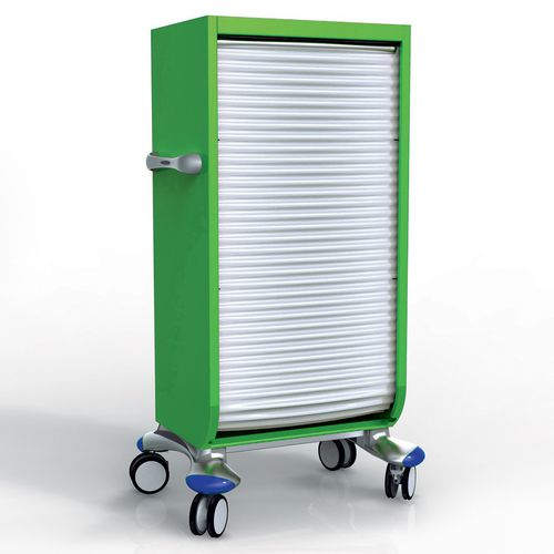 Medical trolley - 9ZERO1051 - Favero Health Projects - for general purposes / multi-function / with tambour door