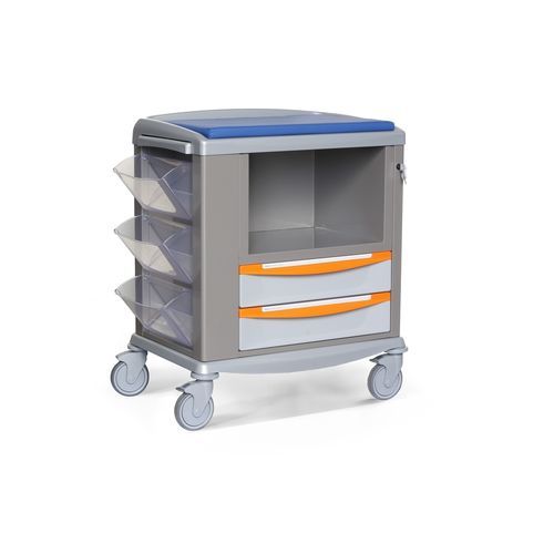 Changing station with storage boxes - Favero Health Projects - for hospitals