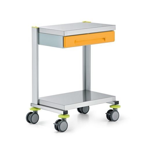 Transport trolley - 9CL1217 - Favero Health Projects - multi-function / 1-drawer / with shelf