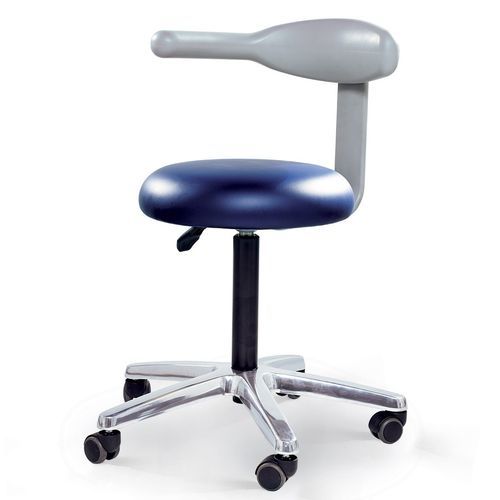 Healthcare facility stool - ERGO A - Favero Health Projects - height-adjustable / swivel / folding