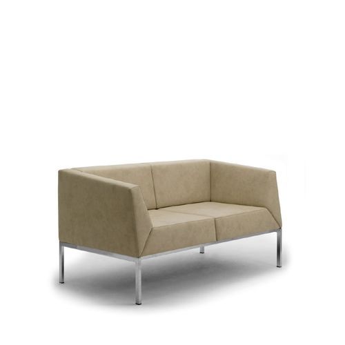 Waiting room sofa - Kos - Favero Health Projects - 2-person / 3-seater / design
