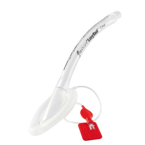 Human laryngeal mask LarySeal™ Clear Flexicare Medical PVC
