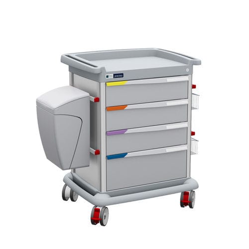 General purpose trolley - PRECISO N°9  - Francehopital - transport / multi-function / anodized aluminum