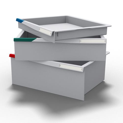 Trolley drawer - #CP-xx - Francehopital - cleaning / ABS