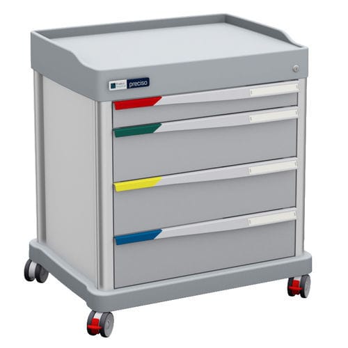General purpose trolley - PRECISO DPT - Francehopital - storage / with drawer / automatic