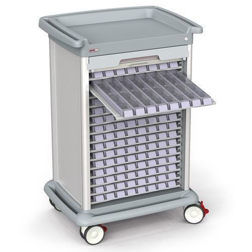 General purpose trolley - #PRE10XAAA-OT - Francehopital - medicine distribution / plastic
